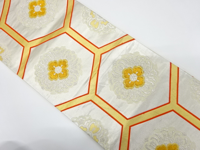 Japanese Kimono / Antique / Fukuro Obi Silk